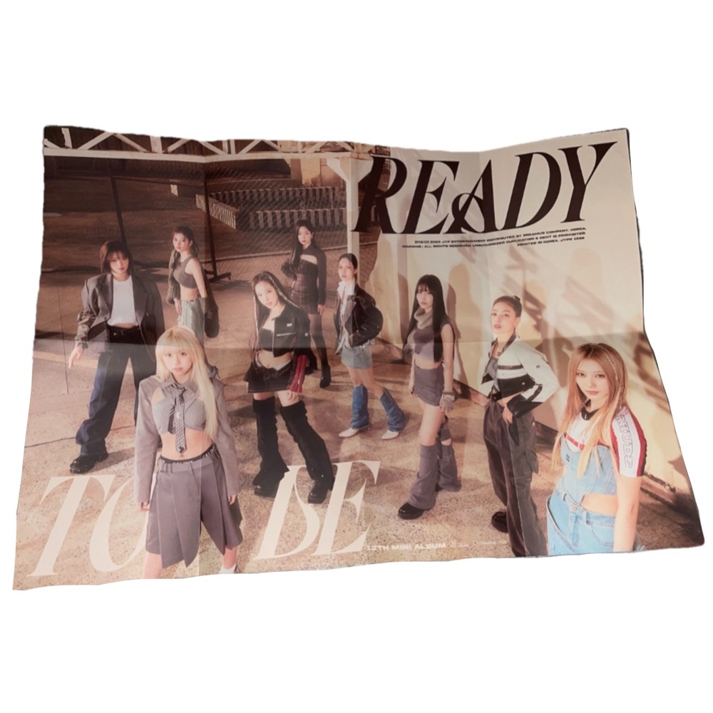 Twice Ready to Be Album Group poster